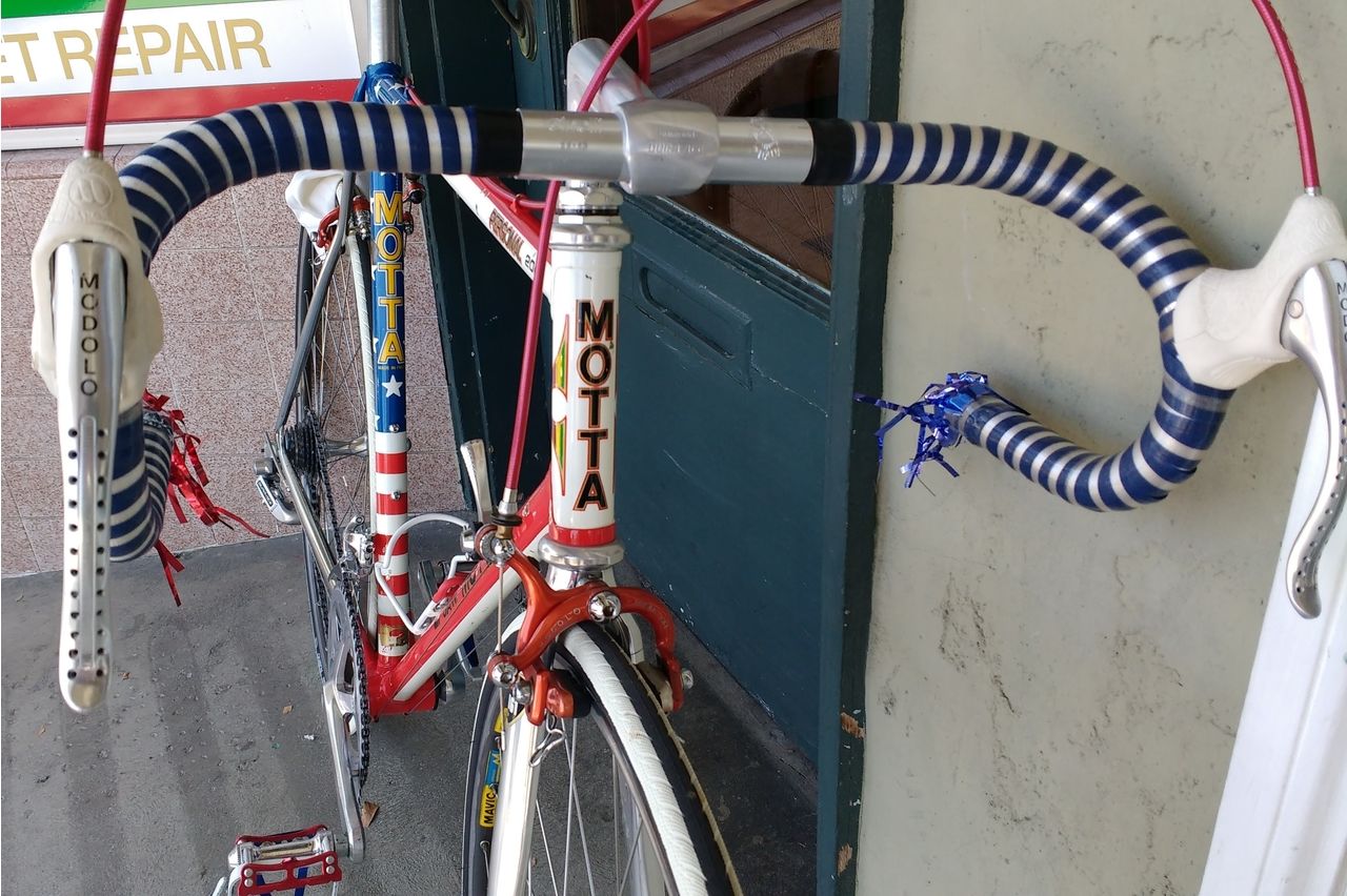 Bikes of the Velo-Retro ride: Gianni Motta Personal 2001